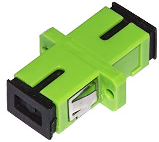LINK Adapter optischer Faser SC/SC APC Simplex SINGLEMODE