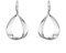SOFIA MILANI - Damen Ohrringe 925 Silber - Ovale Ohrhänger - 20881