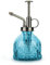 T4U Glass Plant Mister 200ML, Vintage Spray Bottle with Top Pump, Fine Mist Garden Flower Sprayer Small Decorative Spritzer Watering Can Gift for Indoor Outdoor Succulent House Plant (Aqua Blue)