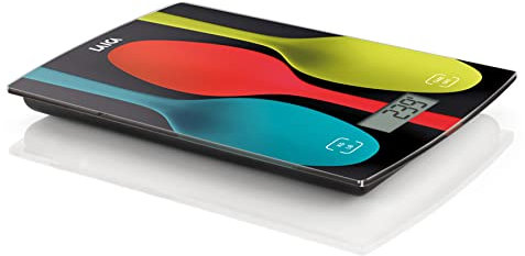 Balanza de cocina digital Laica KS1035 diseño cucharas, peso máximo 5 kg, en vidrio templado. Función TARA