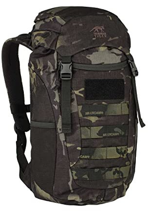 Tasmanian Tiger TT Wokin 15 Kinder Wander-Rucksack mit Brustgurt und Hüftgurt, 15 Liter Volumen (Multicam Black)
