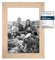 CABBEL Cornice 15x21 cm, Naturale, robusto telaio in MDF, vetro acrilico infrangibile, da appendere e da appoggiare, ideale per foto, immagini e collage