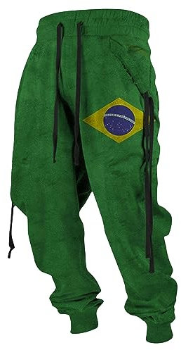 KONG JIMFAN Herren Sporthose Leicht Sporthosen Joggen Herren Trainingshose Übergroßes Jordan Jogginghose Stretchhose Herren White Jogging Pants Baggy Sport Leggings Herren(Armeegrün,3XL)