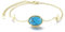 REDSUN Türkis Armband 925 Sterling Silber Schmetterling Armband Vergoldet Türkis Schmuck Geschenk für Frauen Mädchen Mutter Ehefrau, mit Geschenkbox