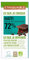 ETHIQUABLE - Tablette chocolat noir 72% cacao Haïti Bio 100g - Vente à l'unité - meilleure offre