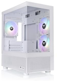 Thermaltake View 170 TG ARGB | Micro Chassis | Snow