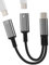 Adaptador USB C doble (2 en 1) Tipo C Auriculares Jack AUX Audio E Type C Carga Cable Para Apple Adapter iPhone Auriculares Cargador Splitter Accesorios Compatible Para Samsung Headphone SDopiador