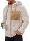 VOGSTART Herren Winter Fleece Pullover Weicher Plüsch gefütterter Reißverschluss Hoodie Leichter Doppelfleece Pullover Mantel L