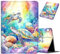 A17 Pro Case for iPad Mini 7/6th Gen (2024/2021) - 8.3 Inch, Shockproof Kickstand Cover with Auto Sleep/Wake - Rainbow Turtle