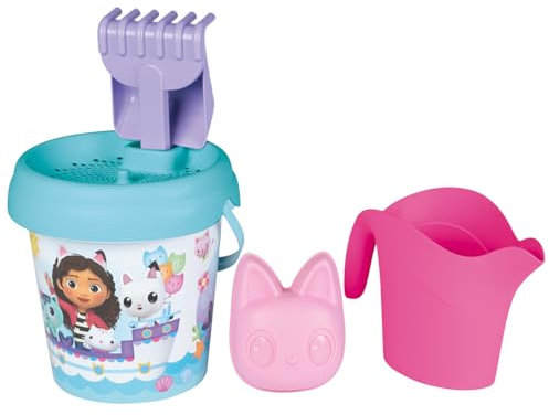 SMOBY Gabby und das Zauberhaus MM Gießkanne mit Eimerfüllung