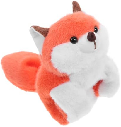 MAGICLULU Fuchs-plüsch-armband Gastgeschenke Für Dschungelpartys Kuscheltiere Von Huggers Plüschige Handgelenkumarmungen Kuscheltier Fuchs Tierserviettenringe Orange Pp Baumwolle