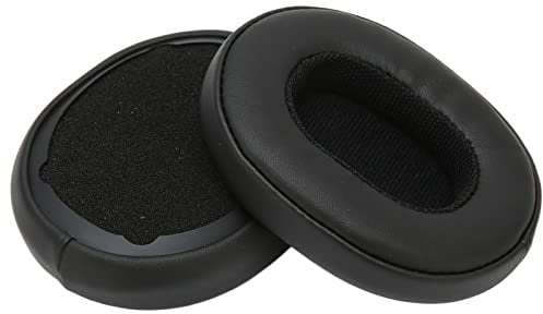 Oreilet Replacement Ear Pads, Headphones Earpad Cushions Ear Cups Cover for Skullcandy Crusher 3.0 Wireless Earphones; for Skullcandy Hesh3 Earphones (Black)