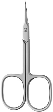 Maxtonser Nagelhautschere, Edelstahl, Augenbrauenschere, kleine Schere für Nasenhaar, Schnurrbart, Bart, Maniküre