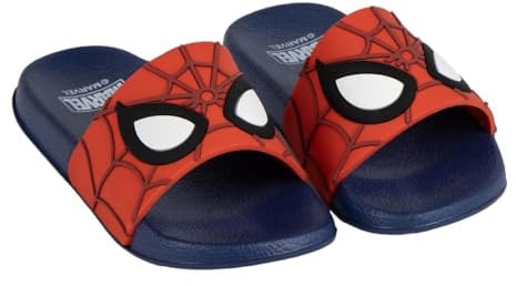 Disney Spiderman Badelatschen Kinder Strandschuhe Sandalen - Spider-Man Kinder Offizielle Marvel Avengers Badesandalen