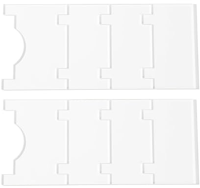 Kixolazr Couch Wand Abstand Halter - 2 Stück Rutschsicherer Stopper | Acryl Abstandshalter Für Couch Und Alle Möbel - für Relaxsessel Tische Holzböden Fliesenböden Mieter Hausbesitzer und
