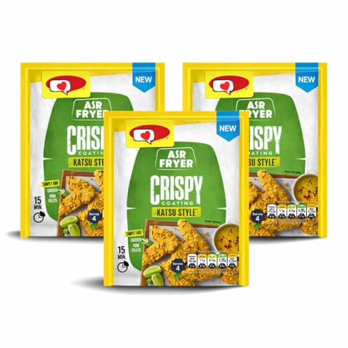 Breadcrumbs Bundle, Japanese-Style Katsu Crispy Coating Mix, Air Fryer, 3 Pack, 70g each, Quick Meal Preparation with Thank you Card