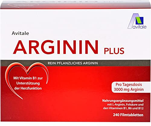 Arginin plus Vitamin B1+B6+B12+Folsäure 240 Filmtabletten