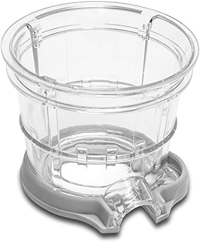 Cecotec Cecojuicer Pro Filtro Helados para Licuadora de Prensado en Frío, Para Frutas y Verduras, 45 rpm, 3 posiciones, Tambor de Tritan, BPA Free, Tapón antigoteo, Sistema de seguridad, 250 W