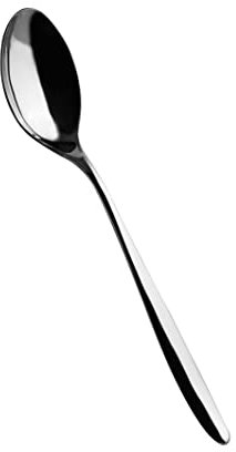 Salvinelli Fast EXTRALUNGO 2.5 mm Set, Acciaio Inossidabile, Stainless Steel, Cucchiai da tavola Lunghi 12 Pezzi