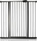 Safetots Extra Tall Metal Safety Gate Pressure Fit, 100.8cm - 108.4cm, Matt Black, 104cm in Height, Extra Tall Stair Gate, Tall Baby Gate, Easy Installation