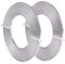 BENECREAT 10m (33FT) 3mm Breiter Silberner Aluminium Flachdraht Eloxiert Flacher Kunstdraht für Schmuckherstellung, 5m/Rolle