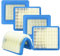 EMAGEREN 5 Pz Filtro Aria Tagliaerba Filtro Aria di Ricambio Filtro Aria Filtro Aria di Ricambio Compatibile con Tosaerba Briggs & Stratton 491588S 491588 4915885 399959, Tosaerba a Spinta e Trattore