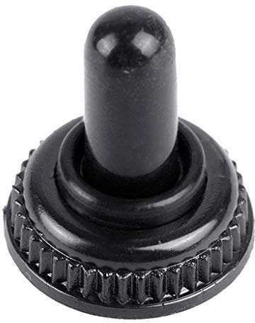 BIlinli 6mm Schraube Mini Kippschalter Wasserdicht Gummi Widerstand Kofferraumabdeckung Kappe Kippschalter Zubehör