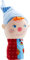 HABA Fingerpuppe Kasper, Plüsch, Kleinkind, Märchen, 27 mm x 103 mm x 89 mm