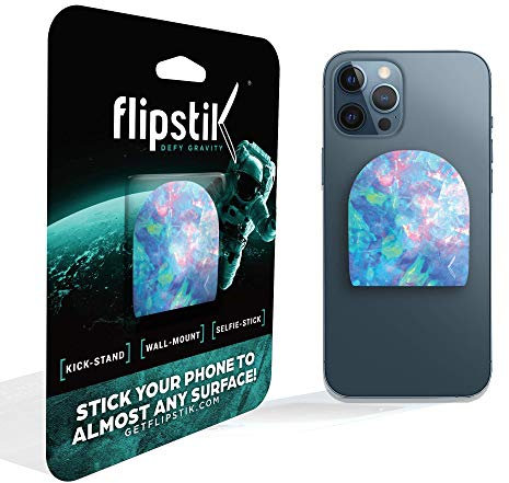 FLIPSTIK Original – Bestes TikTok Zubehör – Überall Halterung, Stativ, Ständer [Opal] passend für die meisten Smartphones, iPhone, Samsung, Griff, Flipstick – wie auf Shark Tank gesehen