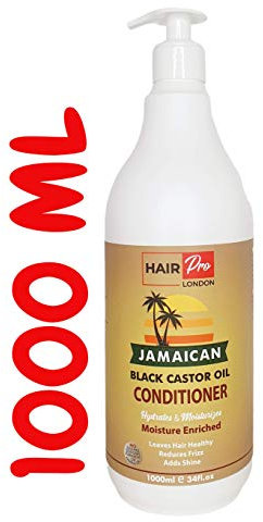 HAIRPRO LONDON JAMAICAN BLACK CASTOR OIL SULFATE FREE CONDITIONER 1000ML