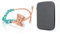 MDF ProCardial Kardiologie-Stethoskop, Leichte Titan, Pfau/Roségold, MDF797TPKRG + MDF Hartschale Travel Case - Mittel (MDFSCM12)