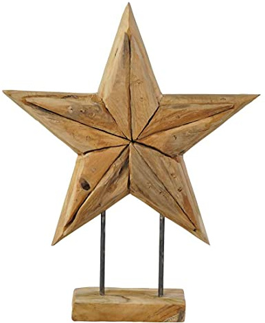 OUTLIV. Loungegruppe, Stahl/Teakholz | Stahl/Teakholz, 42x13x50 cm, Natur, für Garten und Terrasse