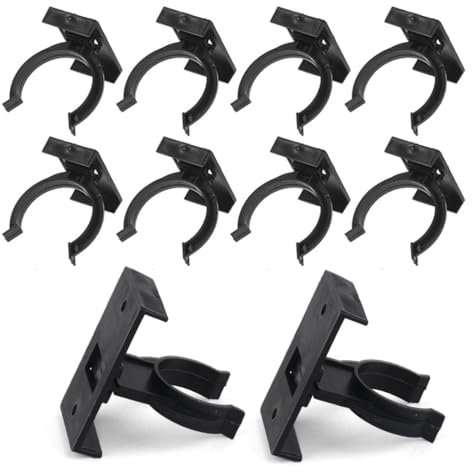 10 Pcs Ganci Universali per Piedistallo da Cucina in ABS, Clip per Zoccolo da Cucina, Fissaggio per Battiscopa, Ganci per Zoccolo Cucina, Ganci Per Zoccolo Cucina