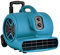 XPower Centrifugal Air Mover, Carpet Dryer, Floor Fan, Blower, Stackable, Daisy Chain, for Water Damage Restoration, Janitorial, Plumbing, Home Use (Blue, P-600T 2400CFM)