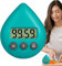 Küchentimer zum Kochen | wasserdichte kleine Timer digital | Saugnapferinnerung mit LCD-Display, Timing-Werkzeuge für Backen/Küche Kochen/Lesen/Sport/Dusche