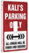 Piastra di uscita Kali'S Parking Only Switch Wallplate Cover Placca Interruttore Luce Singola Piastre