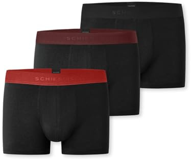 Schiesser Herren 3 PACK Boxershorts Bio Baumwolle Multipack - 95/5 Organic