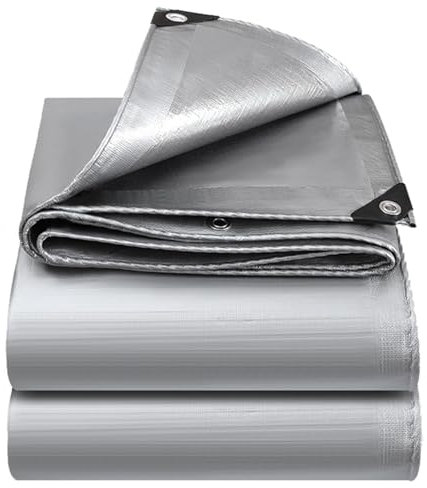 YWBXSHKD Telo Impermeabile Esterno 2x5m, Telone Impermeabile per Esterno da 160 G/M², Telone PVC Pesante, Multifunzione Telone Impermeabile per Esterno, per Azienda Agricola