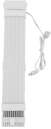 Plyisty Cavo di Estensione delle Prestazioni RGB, Argb -PSU Cavo Stabile Stabile 5 V 3 Pin Sincronizzato per il Computer Desktop Indirizzabile (24pin Motherboard Argb Neon Cable)