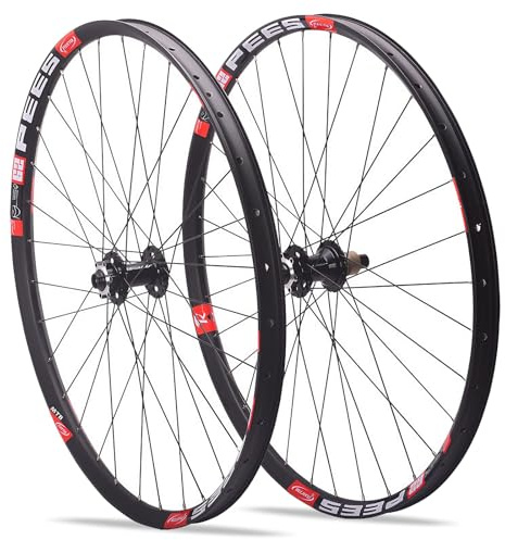 Steckachse Boost Mountainbike Vorder- Und Hinterrad 26 27,5 29 Zoll Scheibenbremse Aluminiumlegierung Fahrrad-Laufradsatz 32H-Naben Für XD 11/12-Gang-Kassette(26in)