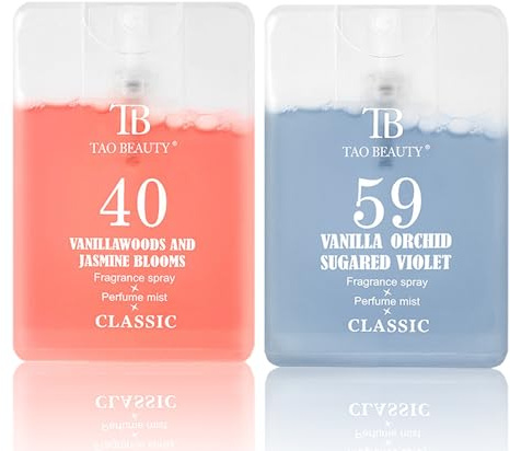 Parfüm Bodyspray Damen,2x 20ml Mini Parfümspray, Taschenparfüm | Taschenparfüm,Hair and bodyspray Fragrance Mist,Langanhaltender Duft für Reisen,Urlaubsreise,Gift for Women
