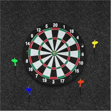 Zohuwerui Dartboard Wandschutz, Filz Dartscheiben Umrandung Wandschutz, Selbstklebend Dartboard Rückseite Filz Wandfliesen Umrandung Faserplatte, 90 x 90 cm