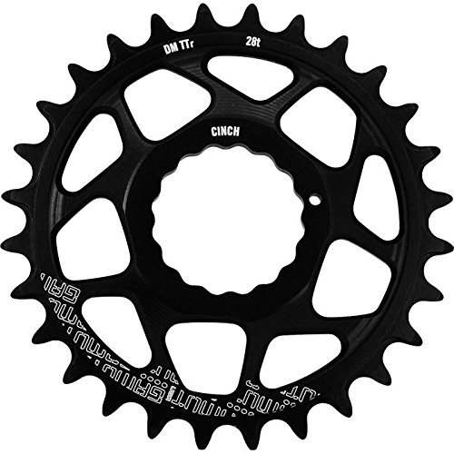 Gamut Kettenblatt TTrC Ring 28T | Größe = 28 Zähne | Farbe = Schwarz