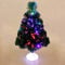 45 cm Christmas Tree Main Artificial Christmas Tree Fibre Optic Christmas Tree Actuated with Colour Changing Light Shrubbery Xmax by Yunhigh – Multicoloured