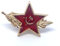 Patch Nation Sowjetischer CCCP Roter Stern Hammer & Sichel Metall Button Badge Pin Pins Anstecker Cosplay Brosche