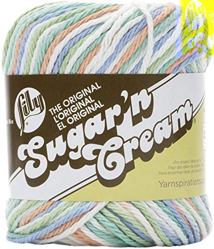 Lily Sugar 'N Cream Yarn - Stoneware Ombre, 56.7g