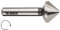 BAER HSSG 90° Kegelsenker 12,4 mm (für M 6) - Senkbohrer - Entgrater - Senker - Ansenker - Versenker - Senkkopfbohrer - Handsenker - Bohrsenker