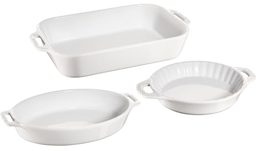 STAUB 40508-688 - Pirofila in ceramica, colore: Bianco