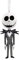 Hallmark Disney Tim Burton's The Nightmare Before Christmas Jack Skellington Weihnachtsschmuck, Harz, 3,5 x 9,1 x 3,2 cm