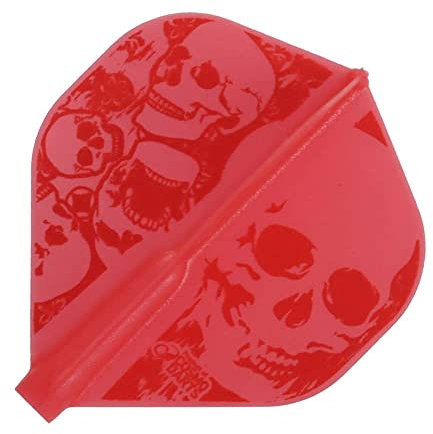 COSMO DARTS - Fit Flight Hide and Seek - Red Standard - Dart Flights
